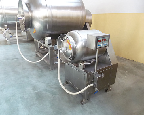 真空滚揉机鱼片海带火腿海鲜预制菜快速腌制入味设备(图2)